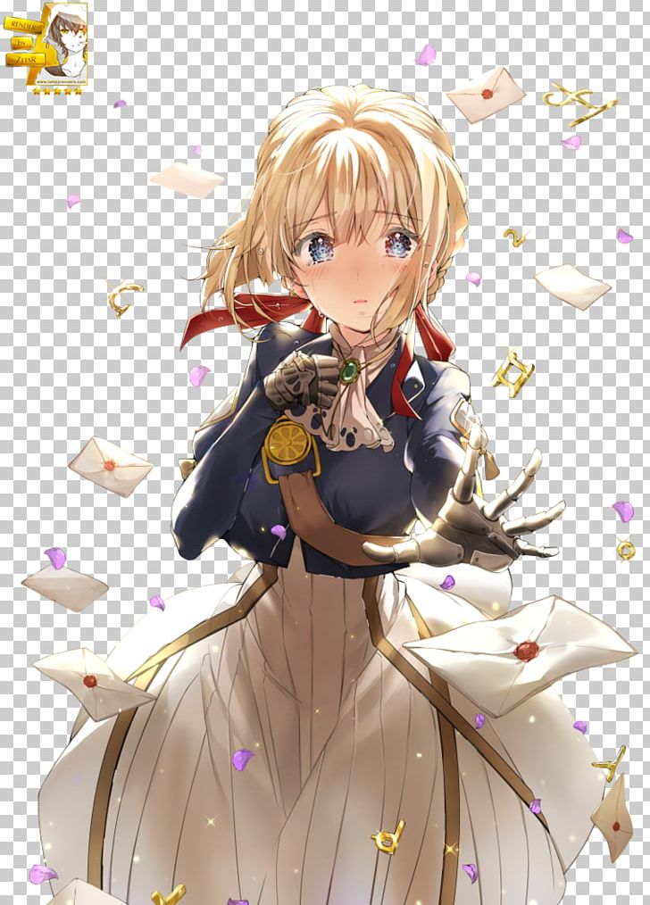 Violet Evergarden Anime Kyoto Animation Fan Art PNG, Clipart, Anime, Anime Music Video, Art, Artwork, Brown Hair Free PNG Download