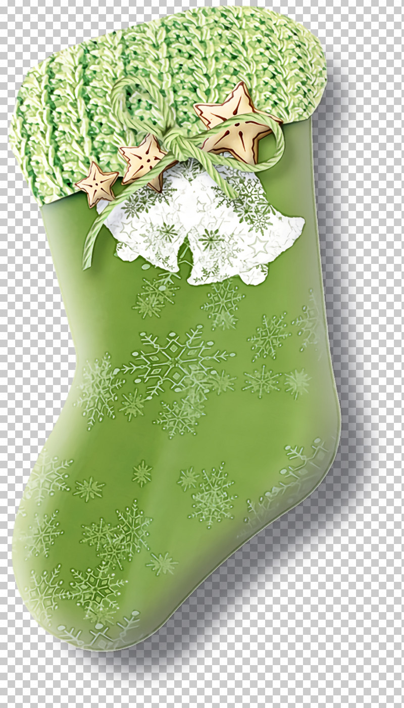 Christmas Stocking Christmas Socks PNG, Clipart, Broccoli, Christmas Socks, Christmas Stocking, Green, Plant Free PNG Download