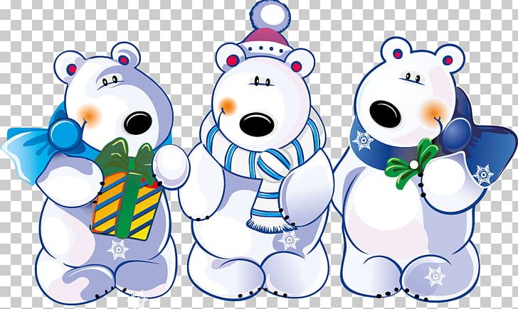 Polar Bear Christmas PNG, Clipart, Animals, Area, Art, Baby Toys, Bear Free PNG Download