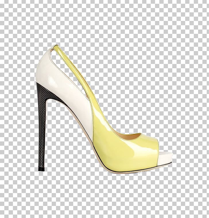 Yellow Shoe PNG, Clipart, Accessories, Adobe Illustrator, Basic Pump, Beige, Download Free PNG Download