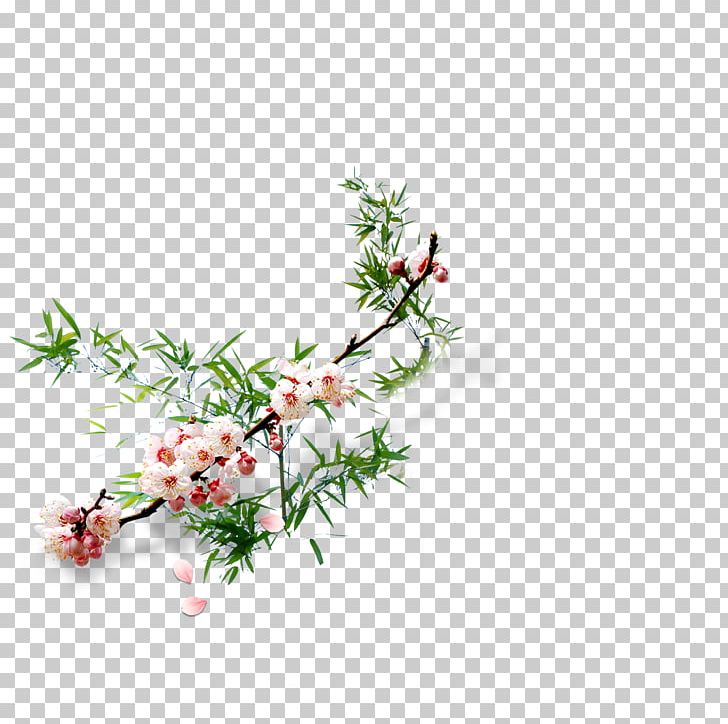 Bamboo Drawing Plum Blossom PNG, Clipart, Bamboo, Branch, Creative, Creative Design, Download Free PNG Download