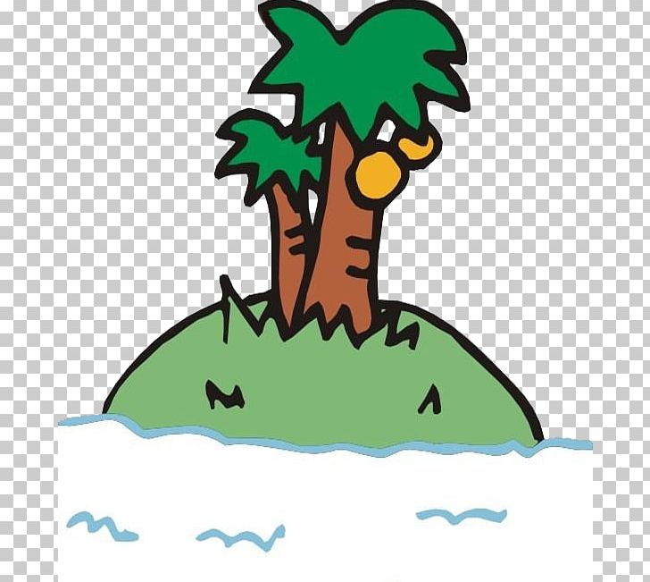 Tree Island Coconut Illustration PNG, Clipart, Adobe Illustrator, Art, Artwork, Cartoon, Coconut Free PNG Download