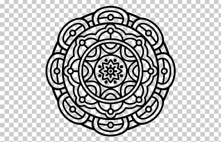 Mandala Drawing Coloring Book Relaxation Technique PNG, Clipart, Area, Black And White, Cartoon, Child, Circle Free PNG Download