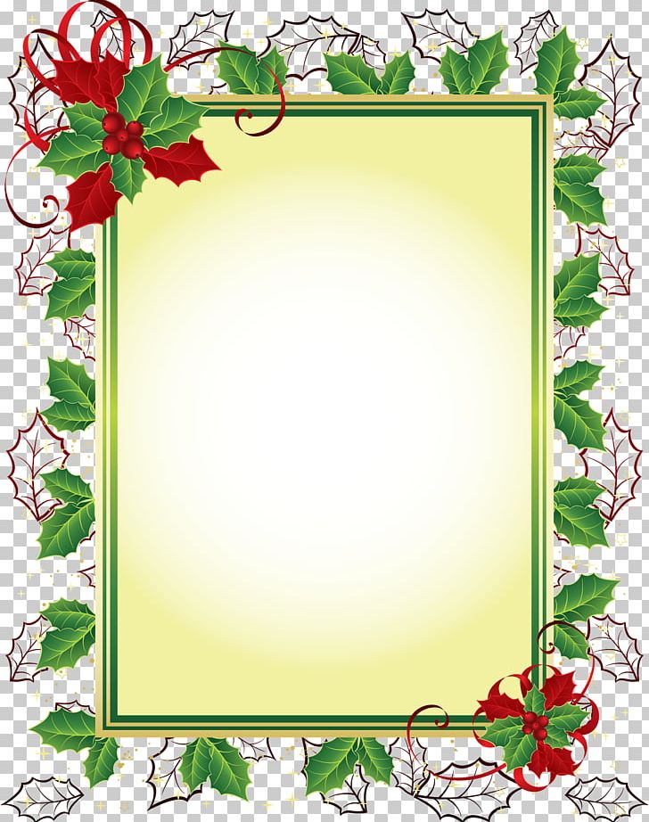 Rectangle Holly Leaf Square PNG, Clipart, Aquifoliaceae, Border, Branch, Computer Icons, Flora Free PNG Download