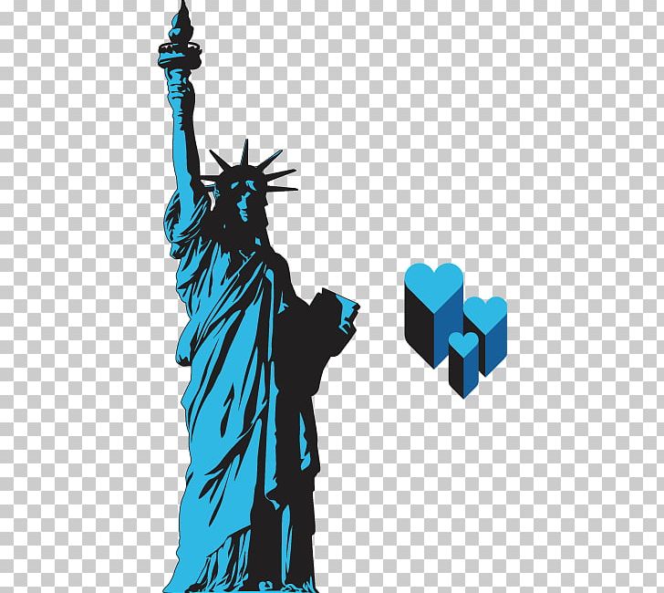 Statue Of Liberty Monument PNG, Clipart, Art, Blue, Buddha Statue, Cartoon, Drawing Free PNG Download