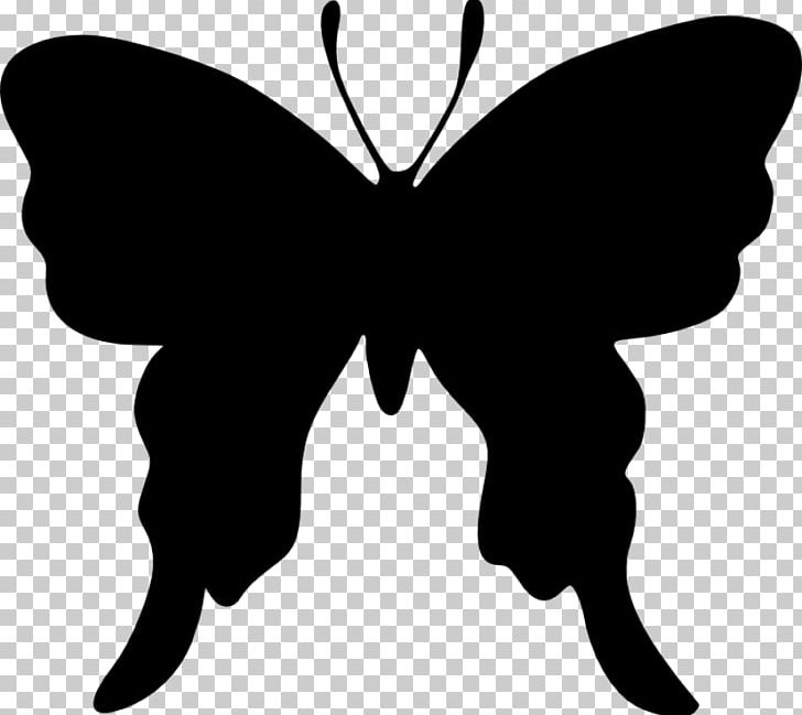 Brush-footed Butterflies Butterfly Silhouette Drawing PNG, Clipart, Black And White, Brush Footed Butterfly, Butterfly, Butterfly Silhouette, Drawing Free PNG Download