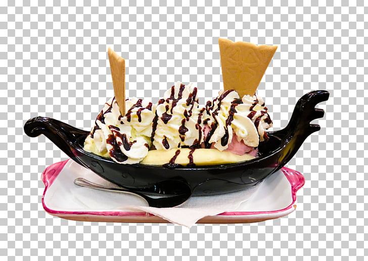 Ice Cream Sundae Italian Cuisine Gelato PNG, Clipart, Cream, Cuisine, Dairy Product, Dame Blanche, Dessert Free PNG Download