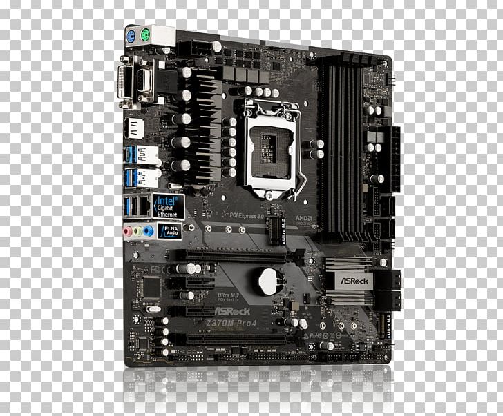 Intel ASRock Z370 EXTREME4 MicroATX Motherboard PNG, Clipart, Asrock, Asrock Z370 Extreme4, Central Processing Unit, Computer, Computer Hardware Free PNG Download