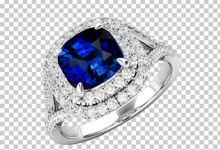 Sapphire Engagement Ring Diamond Prong Setting PNG, Clipart, Blue, Body Jewelry, Brilliant, Diamond, Diamond Cut Free PNG Download