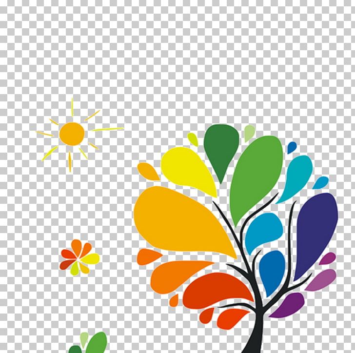 Tree PNG, Clipart, Abstract, Branch, Color, Color Splash, Color Vector Free PNG Download