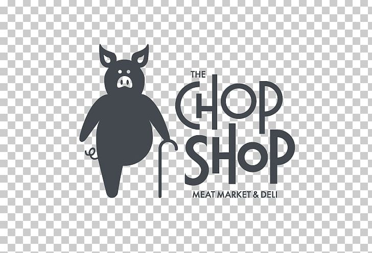 Logo Brand Meat Graphic Design Delicatessen PNG, Clipart, Bird, Black And White, Brand, Chop, Computer Wallpaper Free PNG Download