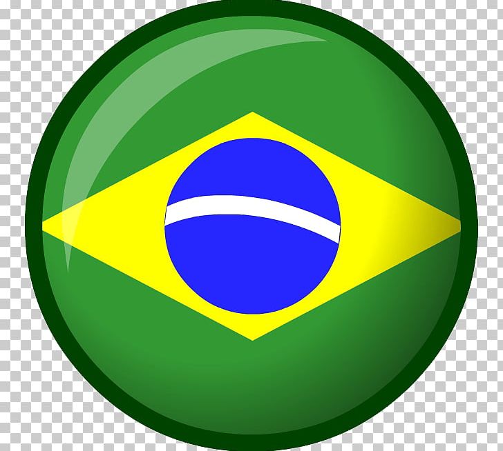 Club Penguin Flag Of Brazil PNG, Clipart, Animals, Ball, Brazil, Circle, Club Penguin Free PNG Download