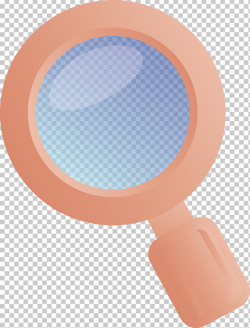 Magnifying Glass Magnifier PNG, Clipart, Circle, Magnifier, Magnifying Glass, Material Property, Orange Free PNG Download