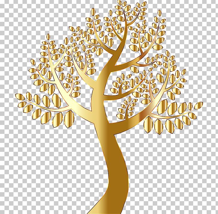 Tree Gold PNG, Clipart, Branch, Christmas Tree, Clip Art, Family Tree, Flower Free PNG Download