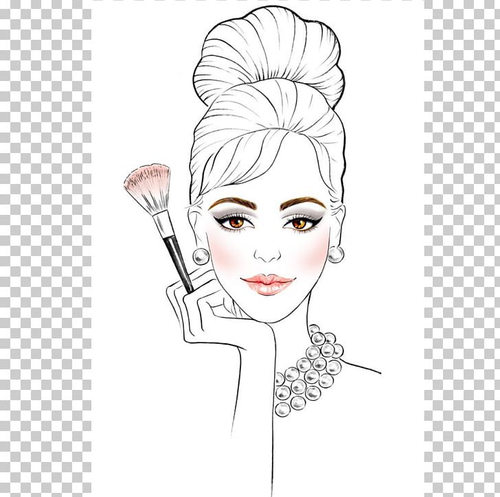 35+ Ideas For Drawing Makeup Sketches | Armelle Jewellery