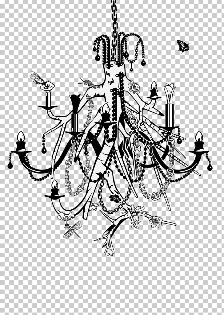 Drawing PNG, Clipart, Art, Artwork, Black And White, Branch, Chandelier Free PNG Download
