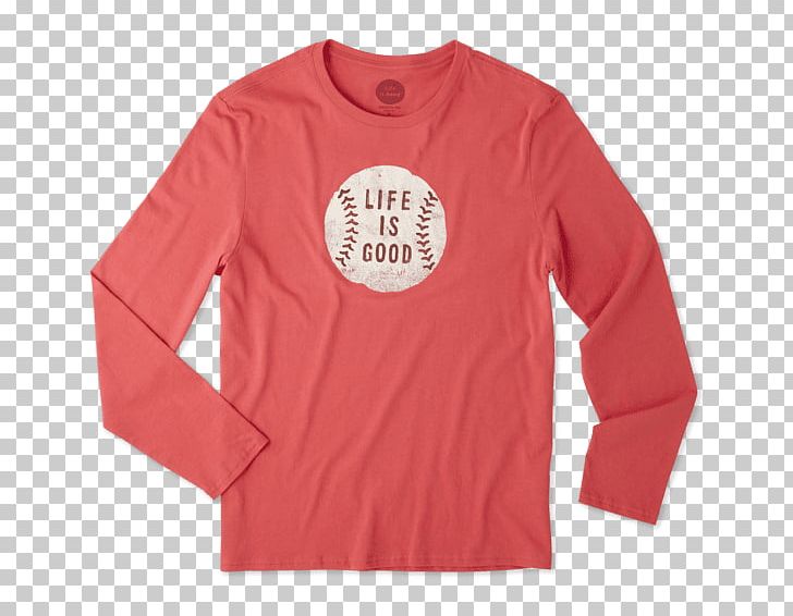 Long-sleeved T-shirt Long-sleeved T-shirt Life Is Good Company Printed T-shirt PNG, Clipart, Active Shirt, Baseball, Bluza, Brand, Clothing Free PNG Download