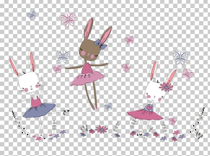 Rabbit Drawing PNG, Clipart, Animals, Art, Cartoon, Color, Creative Free PNG Download