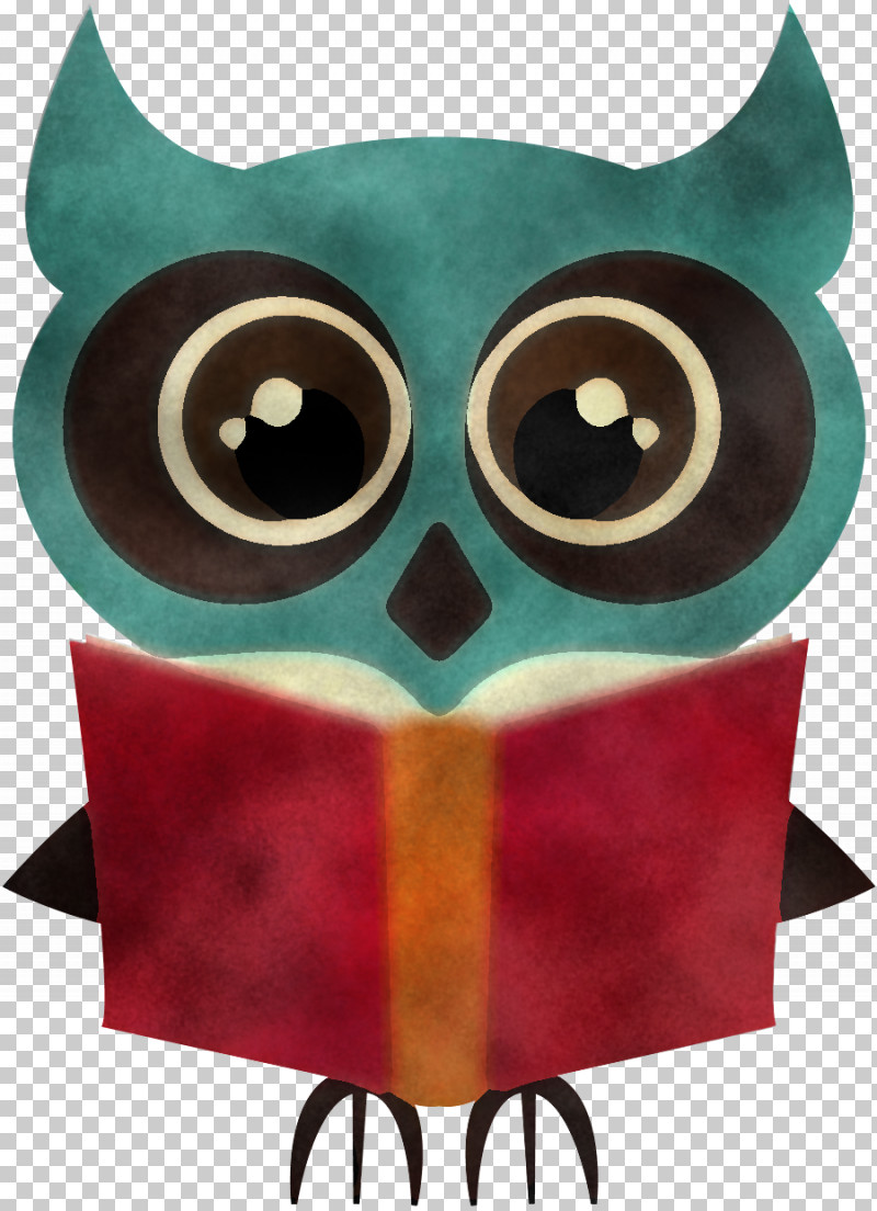 Owl Cartoon Bird Of Prey Turquoise PNG, Clipart, Bird Of Prey, Cartoon, Owl, Turquoise Free PNG Download