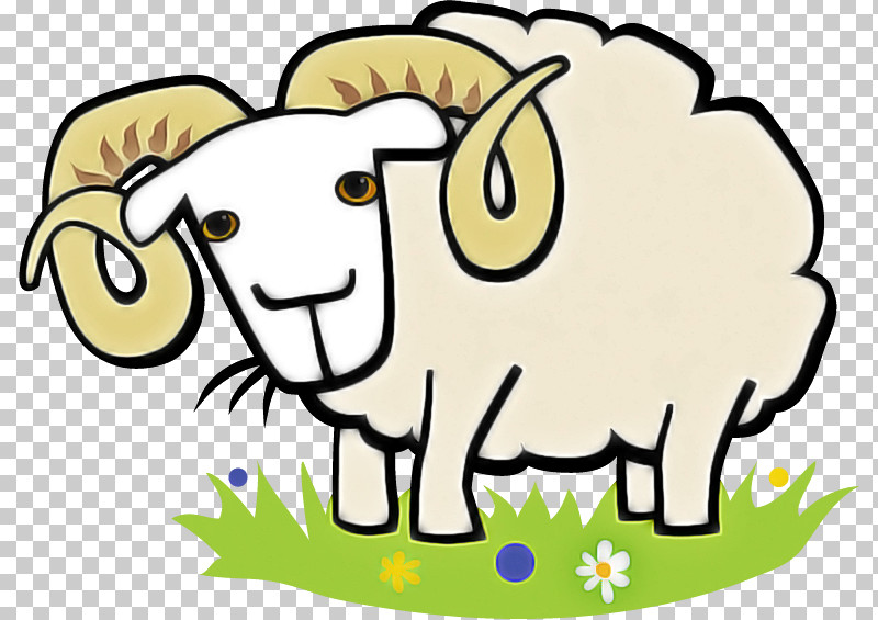 Cartoon Sheep Sheep Snout Grass PNG, Clipart, Cartoon, Cowgoat Family, Grass, Sheep, Snout Free PNG Download