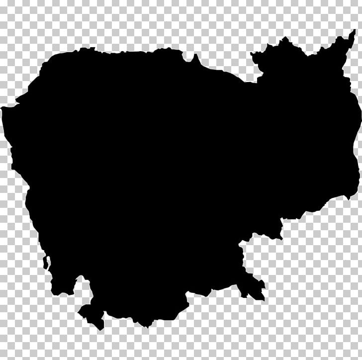 Cambodia Map PNG, Clipart, Angkor Wat, Black, Black And White, Blank Map, Cambodia Free PNG Download