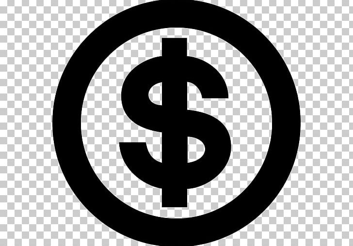 Dollar Sign Currency Symbol PNG, Clipart, Area, Australian Dollar, Black And White, Brand, Circle Free PNG Download
