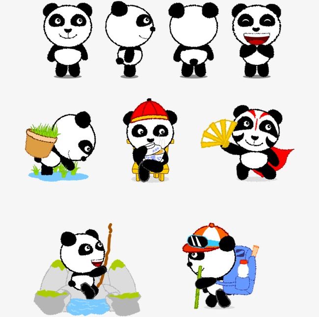 Panda PNG, Clipart, Animal, Cartoon, Cartoon Panda, National, National Treasure Free PNG Download