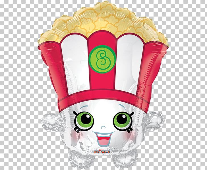 Toy Balloon Popcorn Party Shopkins Market PNG, Clipart, Balloon, Character, Fictional Character, Food Drinks, Garland Free PNG Download