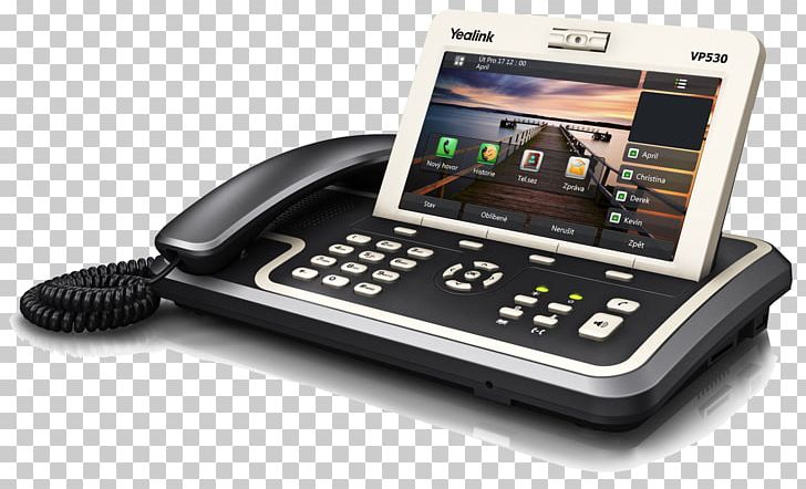 VoIP Phone Yealink VP-530 IP Video Phone Telephone Voice Over IP Videotelephony PNG, Clipart, Business, Business Telephone System, Communication, Communication Device, Corded Phone Free PNG Download