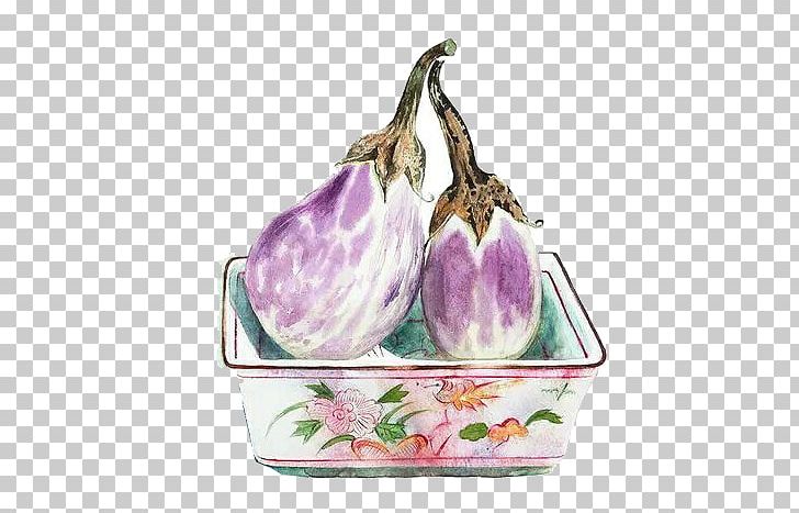 Watercolor Painting Eggplant Art PNG, Clipart, Art, Ceramic, Eggplant, Explosion Effect Material, Food Free PNG Download