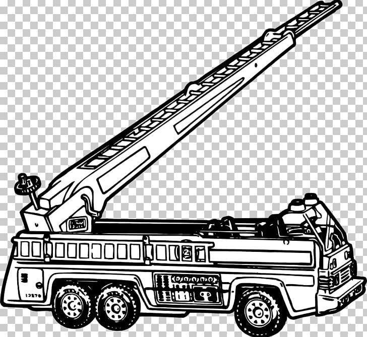Car Fire Engine Black And White PNG, Clipart, Automotive Design, Automotive Exterior, Black And White, Car, Fire Department Free PNG Download