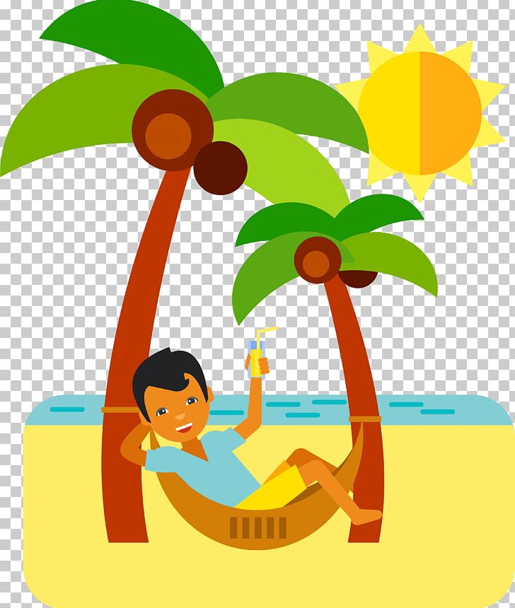 Cartoon Vacation PNG, Clipart, Area, Arecaceae, Art, Artwork, Atmosphere Free PNG Download