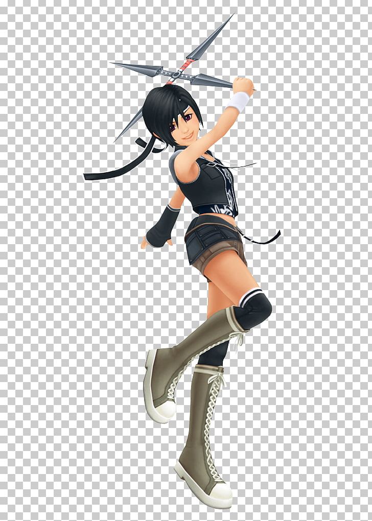 Kingdom Hearts II Kingdom Hearts: Chain Of Memories Yuffie Kisaragi Final Fantasy VII PNG, Clipart, Action Figure, Aerith Gainsborough, Clothing, Costume, Dancer Free PNG Download