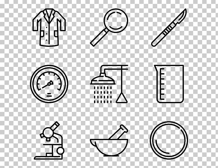 Laboratory Computer Icons Science Chemistry Echipament De Laborator PNG, Clipart, Angle, Area, Art, Black And White, Brand Free PNG Download