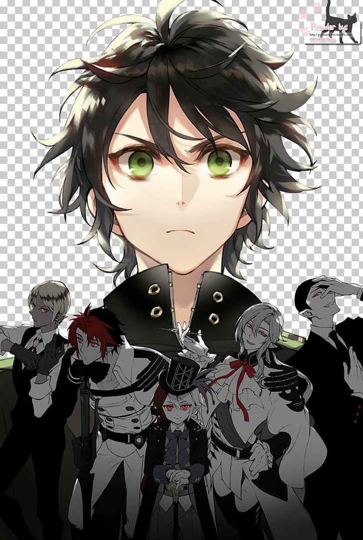 Seraph Of The End Shōnen Manga Anime Comics PNG, Clipart, Anime, Black Hair, Brown Hair, Cartoon, Cg Artwork Free PNG Download