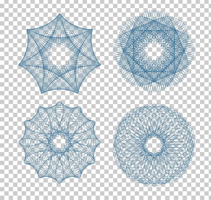 Line Guilloché Euclidean Pattern PNG, Clipart, Blue, Circle, Circles, Decorative Patterns, Encapsulated Postscript Free PNG Download