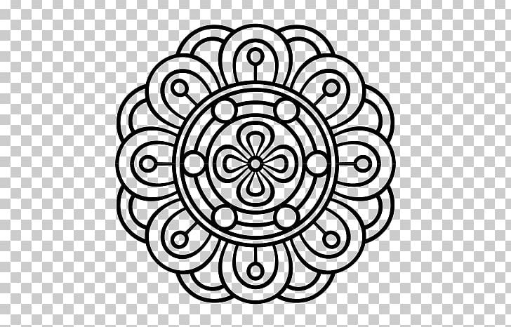 Mandala Coloring Book Drawing Creativity Child PNG, Clipart, Actividad, Area, Art, Asian Pattern, Black And White Free PNG Download