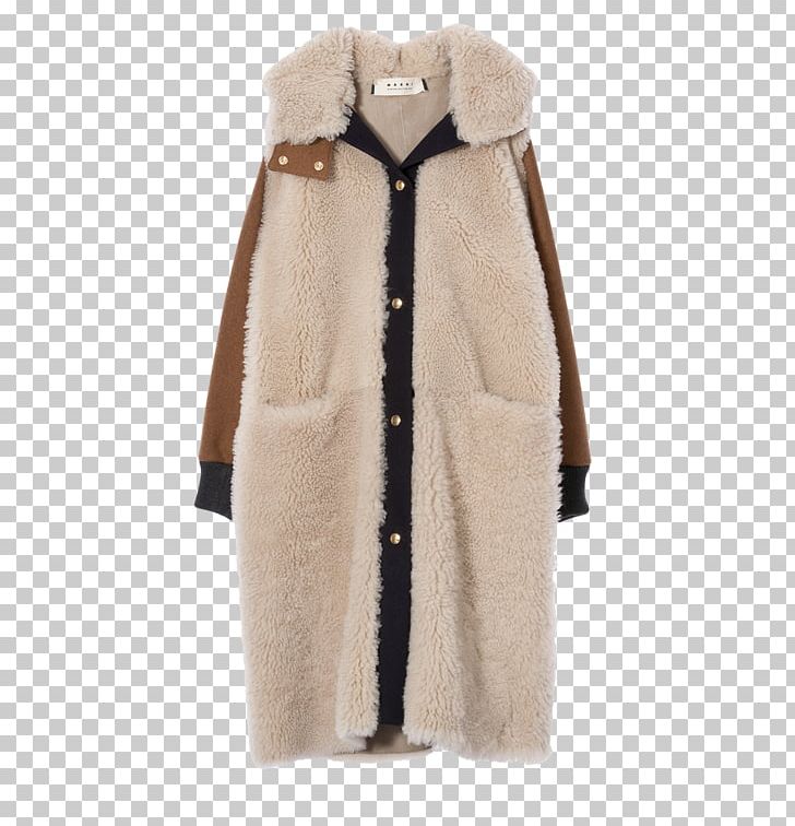 Overcoat Flight Jacket Marni Fur Clothing PNG, Clipart, Beige, Clothing, Coat, Fake Fur, Fashion Free PNG Download