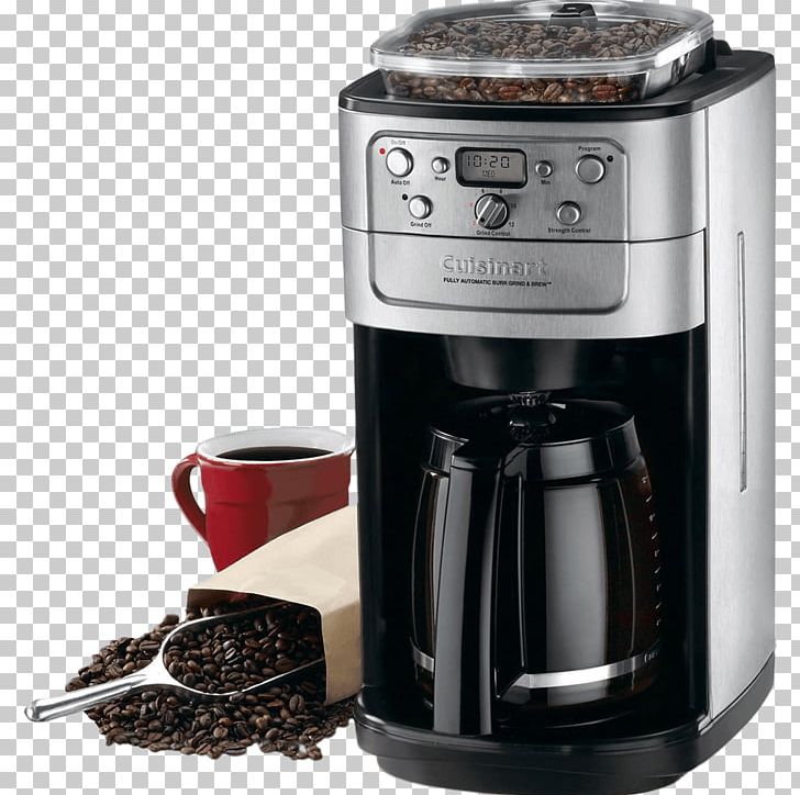 Cuisinart Coffeemaker Burr Mill Brewed Coffee Espresso Machines PNG, Clipart, Brewed Coffee, Burr Mill, Carafe, Coffee Cup, Coffeemaker Free PNG Download