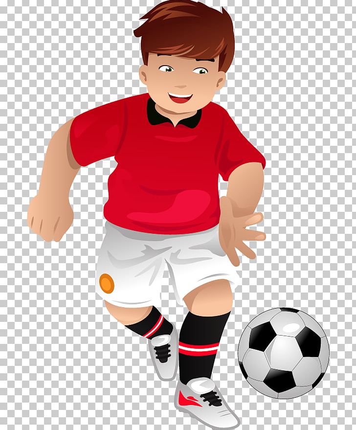 Drawing Cute Little Boy Playing Football PNG Images  PSD Free Download   Pikbest
