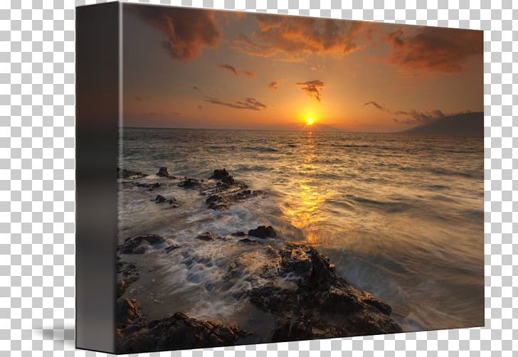 Gallery Wrap Shore Sky Sunrise Horizon PNG, Clipart, Art, Canvas, Gallery Wrap, Geological Phenomenon, Heat Free PNG Download