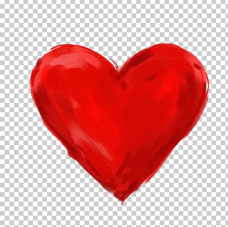 Heart Love Red Valentines Day PNG, Clipart, Hand, Handpainted, Hand Painted, Handpainted Material, Heart Free PNG Download