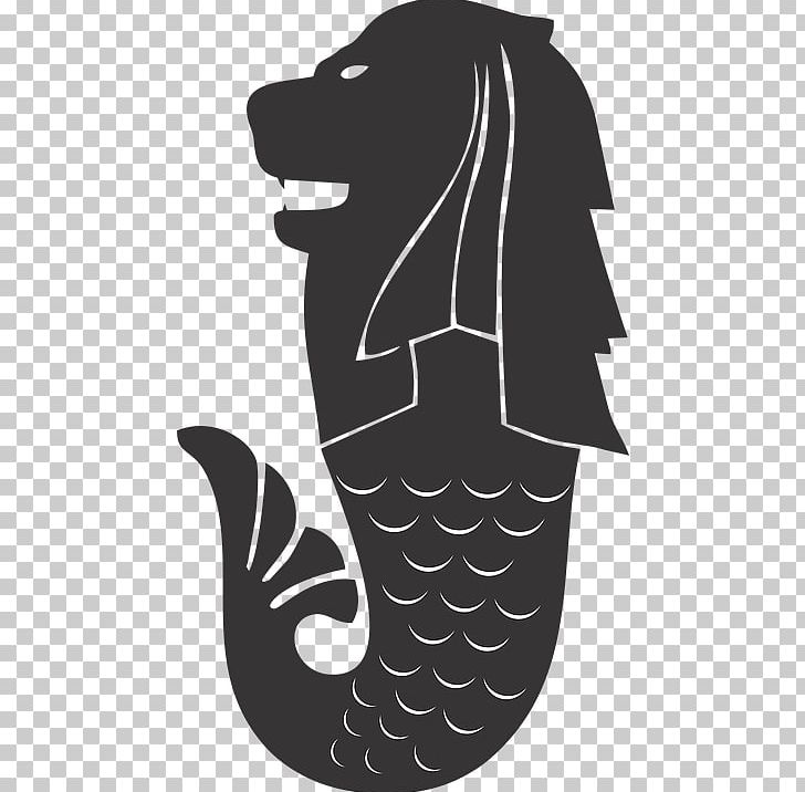 Merlion Park Flag Of Singapore PNG, Clipart, Animals, Architecture, Art, Black, Black And White Free PNG Download