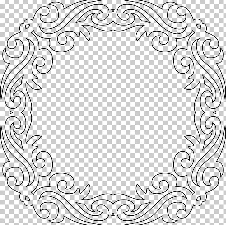 Decorative Arts Frames PNG, Clipart, Area, Art, Black And White, Border Frames, Circle Free PNG Download