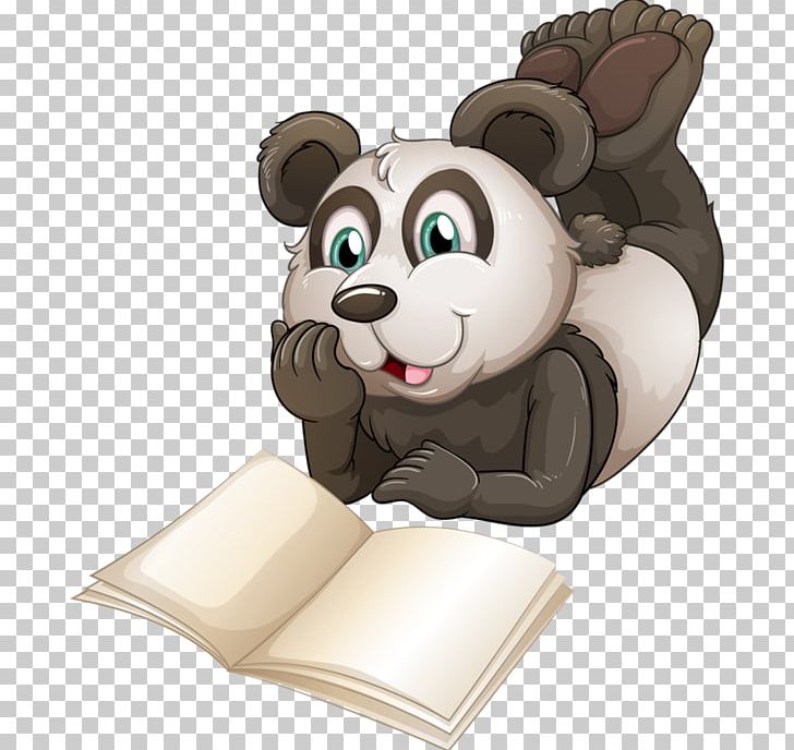 Giant Panda Bear Reading PNG, Clipart,  Free PNG Download