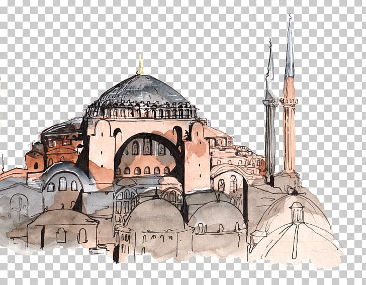 Building Watercolor Painting Art PNG, Clipart, Ancient Architecture, Arch, Architecture, Canvas, Castle Free PNG Download