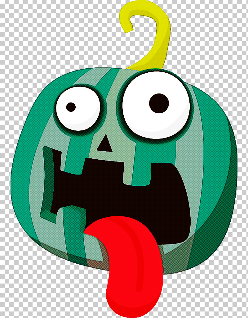 Jack-o-Lantern Halloween Carved Pumpkin PNG, Clipart, Cartoon, Carved Pumpkin, Green, Halloween, Jack O Lantern Free PNG Download