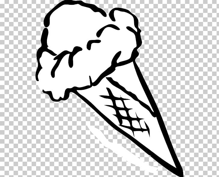 Ice Cream Cones Sundae PNG, Clipart, Area, Arm, Artwork, Black, Black And White Free PNG Download