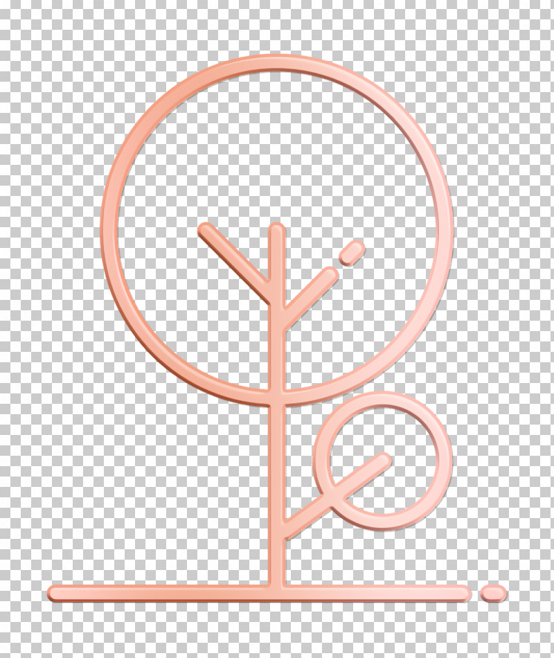 Nature Icon Tree Icon PNG, Clipart, Line, Nature Icon, Pink, Symbol, Tree Icon Free PNG Download