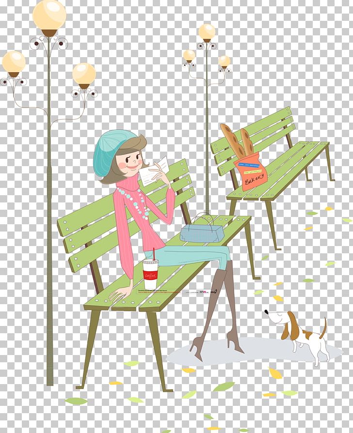 Bench Chair Park PNG, Clipart, Balloon Cartoon, Business Woman, Cartoon Character, Cartoon Eyes, Cartoon Woman Free PNG Download